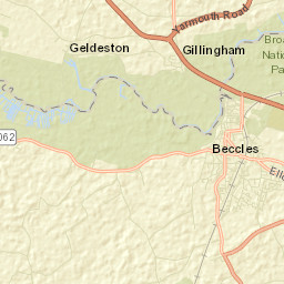 Beccles Street Map