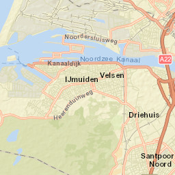 Driehuis Street Map