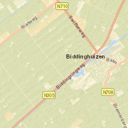 Biddinghuizen Street Map