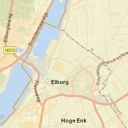 Elburg Street Map