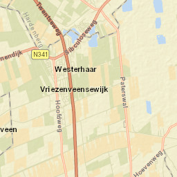 Westerhaar-Vriezenveensewijk Street Map