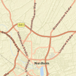 Nordhorn Street Map