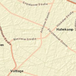 Voltlage Street Map