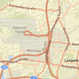 Langenhagen Street Map