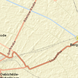 Oebisfelde Street Map
