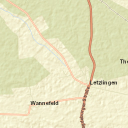 Letzlingen Street Map