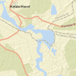 Ketzin Street Map