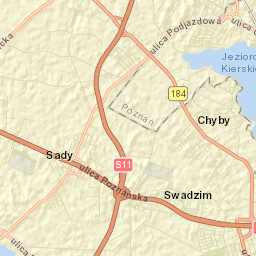 Baranowo Street Map