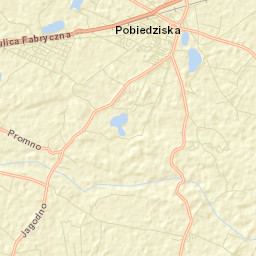 Pobiedziska Street Map