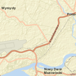 Pomiechówek Street Map
