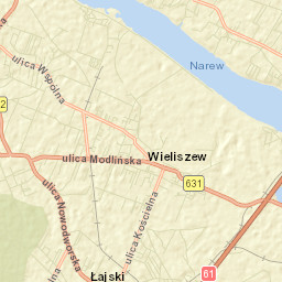 Wieliszew Street Map
