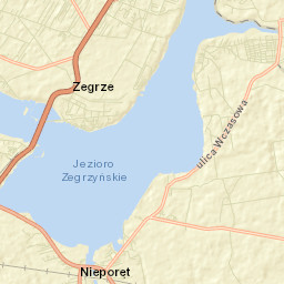 Nieporęt Street Map