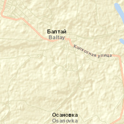 Baltay Street Map