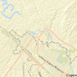 Sorochinsk Street Map
