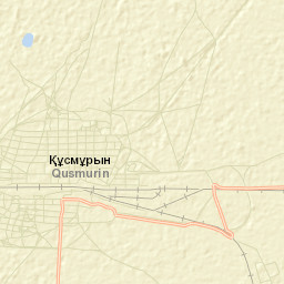 Qusmuryn Street Map