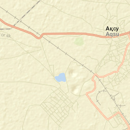 Aksu Street Map