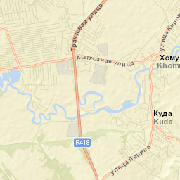 Khomutovo Street Map
