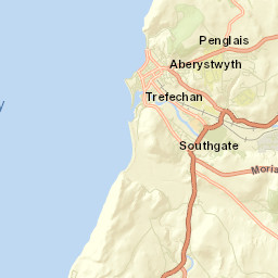 Aberystwyth Street Map
