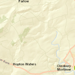 33 Ron Hill Lane, Cleobury Mortimer, Kidderminster Street Map