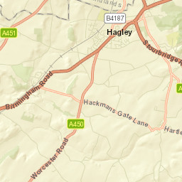 Belbroughton Street Map