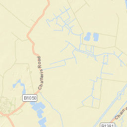 Chatteris Road, Huntingdon, Cambridgeshire Street Map