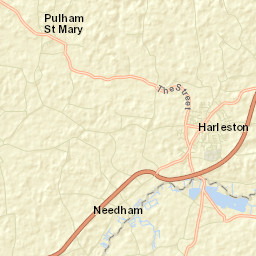 Harleston Street Map