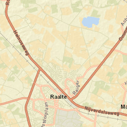 Raalte Street Map