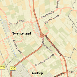 Vriezenveen Street Map