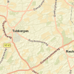 Tubbergen Street Map