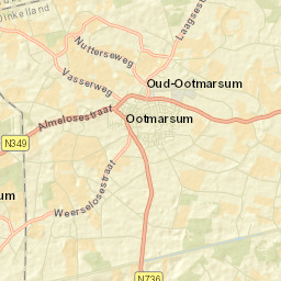 Ootmarsum Street Map