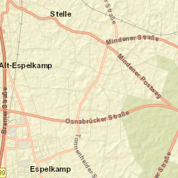 Espelkamp Street Map
