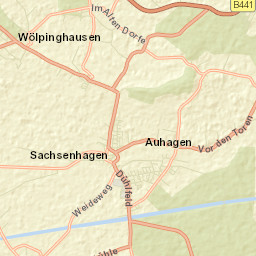 Auhagen Street Map