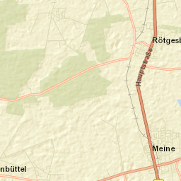 Rethen Street Map