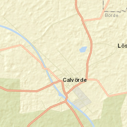 Calvörde Street Map