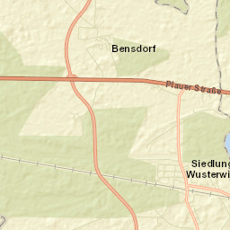 Bensdorf Street Map