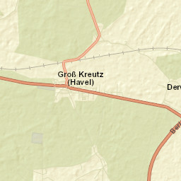 Groß Kreutz Street Map