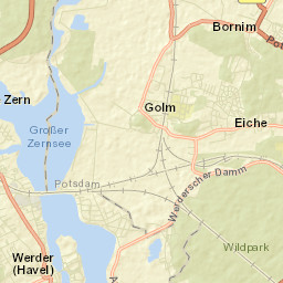 Werder Street Map