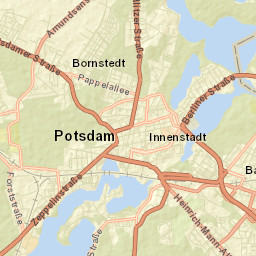 Potsdam Street Map