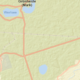 Grünheide Street Map