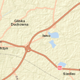 Kostrzyn Street Map