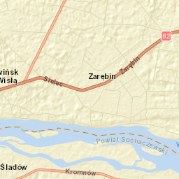 Czerwińsk Nad Wisłą Street Map