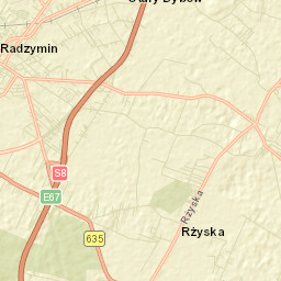Radzymin Street Map