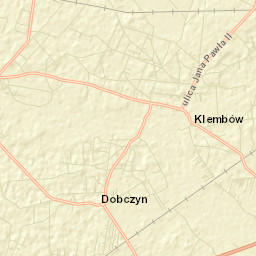 Klembów Street Map