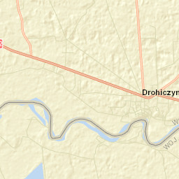 Drohiczyn Street Map