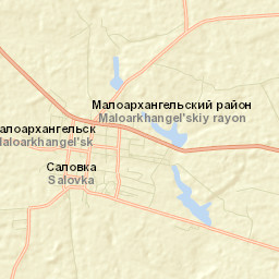 Maloarkhangel’sk Street Map