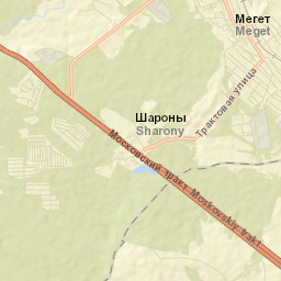 Meget Street Map