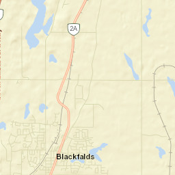 Blackfalds Street Map