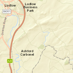 16-17 High Street, Ludlow, Shropshire Street Map