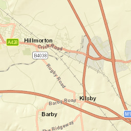 Kilsby Street Map