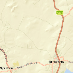 Harborough Road, Northampton, Northamptonshire Street Map